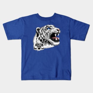 Austin Amurs Mascot Logo Kids T-Shirt